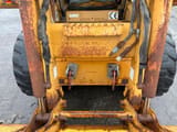 1995 CASE 1825 mini excavator rear view of lift arms