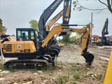 2020 Sany SY60C Pro mini excavator, side profile view