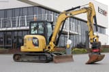 2019 Caterpillar 305.5E2 mini excavator, side view