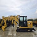 2023 Caterpillar 306E2 mini excavator, side view