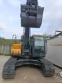 2018 Hyundai 225LVS crawler excavator, front view