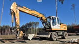2007 Liebherr A900C wheel excavator, side profile view