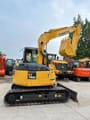 2022 Komatsu PC78US crawler excavator, rear three-quarter view