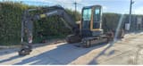 2012 Volvo ECR58 crawler excavator, side view