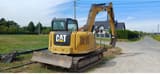 2013 Caterpillar 308E2CR crawler excavator rear view