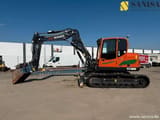2021 Schaeff TC 125 crawler excavator, side view