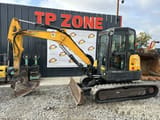 2015 Bobcat E50 mini excavator, side view