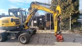 2015 Wacker Neuson 6503-2 wheel excavator side view
