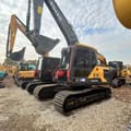 2020 Volvo EC140CL crawler excavator, side view