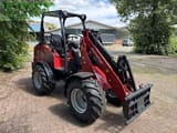2024 Schäffer 3650 mini excavator, front three-quarter view