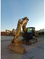 2018 Yanmar B7 SIGMA crawler excavator, front three-quarter view