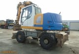 2014 Liebherr A914 COMPACT wheel excavator, rear three-quarter view