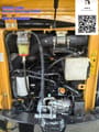 2024 Sany SY35U mini excavator engine compartment view