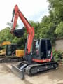 2024 Kubota KX183-3 mini excavator, front three-quarter view