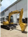 2021 Komatsu PC78US-6 crawler excavator, side profile view