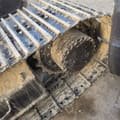 2024 Komatsu PC120-6 excavator track drive detail