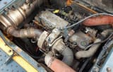 2013 Hyundai R380LC-9A crawler excavator engine compartment view