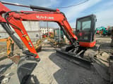 2023 Kubota U35 mini excavator, side view