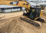2015 Caterpillar 320EL crawler excavator, high-angle view