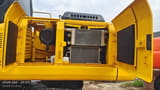 2023 Komatsu PC220-7 crawler excavator engine compartment view