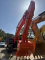 2024 Hitachi ZX350H-5G crawler excavator, front-facing view