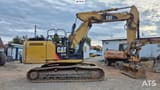 2012 Caterpillar 324E crawler excavator, side profile view