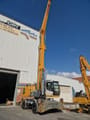 2017 Liebherr LH40 M material handler, front three-quarter view
