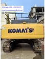 2018 Komatsu PC400-7 crawler excavator rear view