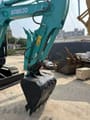2013 Kobelco SK55SR mini excavator boom and bucket detail