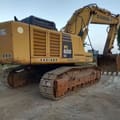 Komatsu PC600 LC-8 crawler excavator, rear three-quarter view