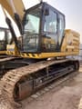 2024 Caterpillar 326 GC crawler excavator, side view