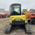2023 Yanmar VIO35 mini excavator rear view