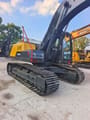 2024 Volvo EC210D crawler excavator, rear three-quarter view