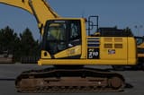2018 Komatsu PC210LC-11 crawler excavator side view