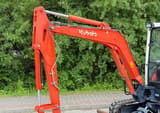 2010 Kubota KX101-3Q2 mini excavator boom and cab view