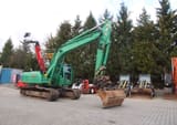 2008 JCB JS210 crawler excavator, side view