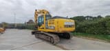2017 Komatsu HB215LC-2 crawler excavator, rear three-quarter view