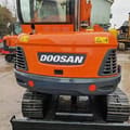 2023 Doosan DX55-9C mini excavator rear view