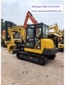 2024 Komatsu PC56 mini excavator, side profile view