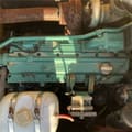 2023 Volvo EC210B crawler excavator engine bay view