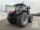 2018 Massey Ferguson 8735 S tractor, rear three-quarter view