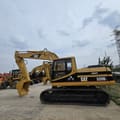 2005 Caterpillar 320BL crawler excavator side view