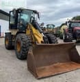 Caterpillar 924G wheel loader, front three-quarter view