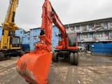 2016 Doosan DH150W-7 wheel excavator, front three-quarter view