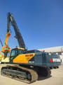 2020 Hyundai 395L VS excavator, rear three-quarter view