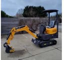 KATCO Q13-POWER+ mini excavator, side view