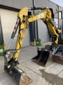 2023 Wacker Neuson EW65 wheel excavator boom and bucket view
