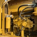 2021 Caterpillar 315D crawler excavator hydraulic pump compartment