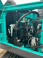 Kobelco SK75 Mini Excavator engine compartment view