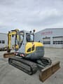 2015 Wacker Neuson 75Z3 crawler excavator, rear three-quarter view